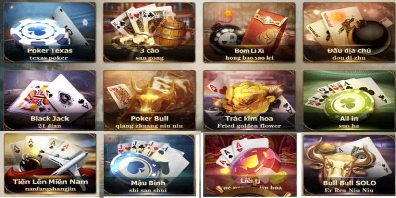 Game bài nhiều người chơi nhất 2025