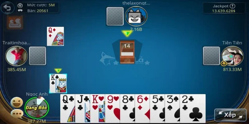 Chơi Game bài phỏm tá lả bạn phải nhớ các thuật ngữ mới không sử dụng sai