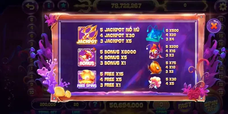 Tính năng hấp dẫn của Thủy Cung tại Bigclub 
